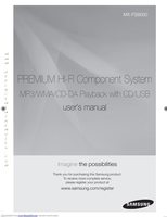 Samsung MXFS8000ZA Part Operating Manual